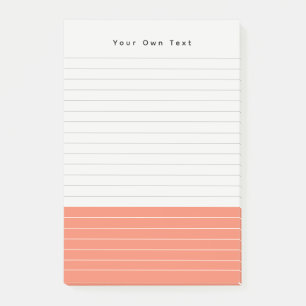 Benutzerdefiniertes, modernes Minimalistisches Man Post-it Klebezettel