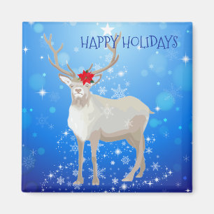 Benutzerdefiniertes modernes süßes Weihnachtsferie Magnet