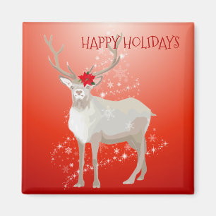 Benutzerdefiniertes modernes süßes Weihnachtsferie Magnet