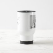Benutzerdefiniertes MOMMY-Foto und Namensgeschenk Reisebecher (Mittel)