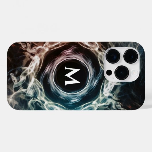 Benutzerdefiniertes Monogram iPhone Gehäuse mit Ra Case-Mate iPhone Hülle (Rückseite (Horizontal))