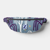 Benutzerdefiniertes Monogram Willow Tree Muster Bauchtasche (Ablage )