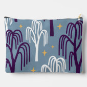 Benutzerdefiniertes Monogram Willow Tree Muster Zubehörtasche (Rückseite)