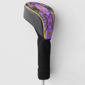 Benutzerdefiniertes Monogramm Anfangsbuchstabe Nam Golf Headcover (angewinkelt)