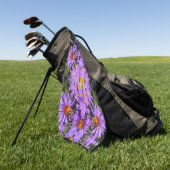 Benutzerdefiniertes Monogramm Anfangsbuchstabe Nam Golfhandtuch (Gras)