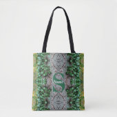 Benutzerdefiniertes Monogramm Anfangsbuchstabe Nam Tasche (Vorderseite)