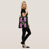 Benutzerdefiniertes Monogramm Anfangsbuchstabe Nam Tasche (Am Model)