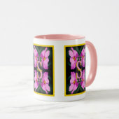 Benutzerdefiniertes Monogramm Anfangsbuchstabe Nam Tasse (VorderseiteRechts)