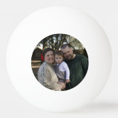 Benutzerdefiniertes Monogramm E ist für niedlichen Tischtennisball (Rückseite)