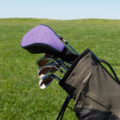 Benutzerdefiniertes Monogramm Faux Glitter Bling Golf Headcover (In SItu)
