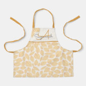 Benutzerdefiniertes Monogramm für das Farbleaf im  Schürze (Vorderseite)