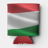 Benutzerdefiniertes Monogramm für die ungarische F Dosenkühler (Vorderseite)