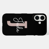 Benutzerdefiniertes Monogramm-Geschenk für Namen, Case-Mate iPhone Hülle (Rückseite (Horizontal))