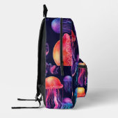 Benutzerdefiniertes Monogramm Glasganganker-Backpa Bedruckter Rucksack (Links)