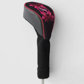 Benutzerdefiniertes Monogramm Ihr Anfangsbuchstabe Golf Headcover (angewinkelt)