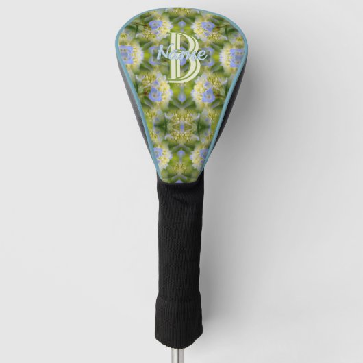 Benutzerdefiniertes Monogramm Ihr Anfangsbuchstabe Golf Headcover (Vorderseite)