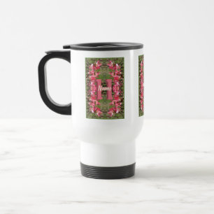 Benutzerdefiniertes Monogramm Ihr Anfangsbuchstabe Reisebecher