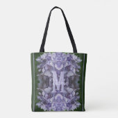 Benutzerdefiniertes Monogramm Ihr Anfangsbuchstabe Tasche (Rückseite)