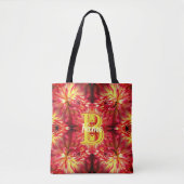 Benutzerdefiniertes Monogramm Ihr Anfangsbuchstabe Tasche (Vorderseite)