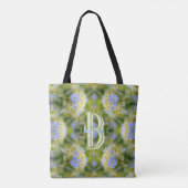 Benutzerdefiniertes Monogramm Ihr Anfangsbuchstabe Tasche (Rückseite)