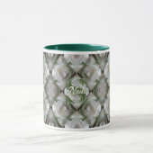 Benutzerdefiniertes Monogramm Ihr Anfangsbuchstabe Tasse (Zentrum)