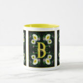 Benutzerdefiniertes Monogramm Ihr Anfangsbuchstabe Tasse (Zentrum)