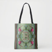 Benutzerdefiniertes Monogramm Ihr Anfangsname Libe Tasche (Vorderseite)