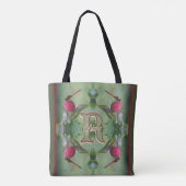 Benutzerdefiniertes Monogramm Ihr Anfangsname Libe Tasche (Rückseite)