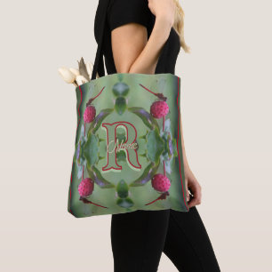 Benutzerdefiniertes Monogramm Ihr Anfangsname Libe Tasche