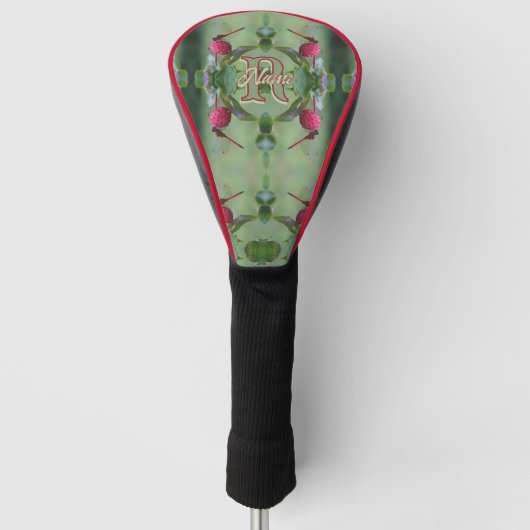 Benutzerdefiniertes Monogramm Ihr Initial Name Lib Golf Headcover (Vorderseite)