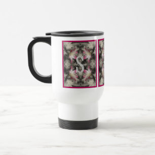 Benutzerdefiniertes Monogramm Ihre Anfangsbuchstab Reisebecher