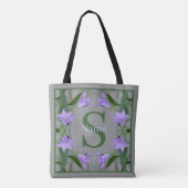 Benutzerdefiniertes Monogramm Ihre Anfangsbuchstab Tasche (Rückseite)