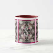 Benutzerdefiniertes Monogramm Ihre Anfangsbuchstab Tasse (Zentrum)