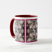 Benutzerdefiniertes Monogramm Ihre Anfangsbuchstab Tasse (Vorderseite Links)