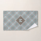 Benutzerdefiniertes Monogramm Kariert / Tartan Mus Badhandtuch Set (Handtuch)