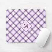 Benutzerdefiniertes Monogramm Kariert / Tartan Mus Mousepad (Mit Mouse)