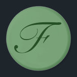 Benutzerdefiniertes Monogramm-Magnet Magnet<br><div class="desc"></div>