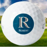 Benutzerdefiniertes Monogramm mit drei Ebenen mit  Golfball<br><div class="desc">EINZIGARTIGE LAYERING DES MONOGRAMM - schauen Sie genau hin und Sie werden drei Farben sehen, die ihm das Gefühl der Tiefe geben. Personalisiert zusätzlich mit dem Vornamen. Spezielle Idee für ein Geschenk oder Sie können einfach nur für sich selbst genießen! Wenn Sie Fragen zum Design oder eine spezielle Anfrage haben,...</div>