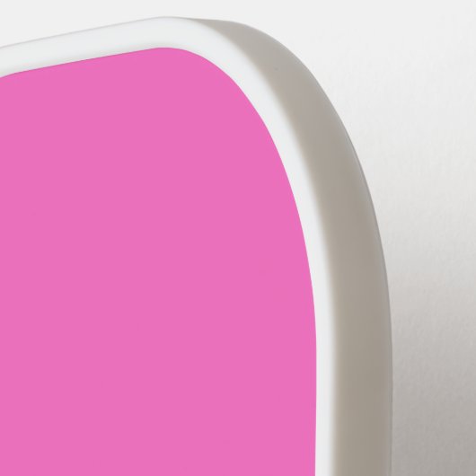 Benutzerdefiniertes Monogramm, Name & Farbe Pickle Pickleball Schläger (Linke Seite)