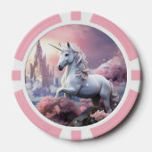 Benutzerdefiniertes Monogramm, Name und Farbeingab Pokerchips (Vorderseite)