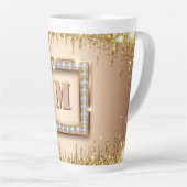 Benutzerdefiniertes Monogramm Namensdesign ✨ Milchtasse (Rechte Ecke)