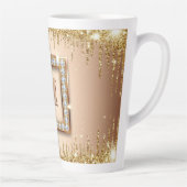 Benutzerdefiniertes Monogramm Namensdesign ✨ Milchtasse (Rechts)