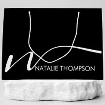 Benutzerdefiniertes Monogramm Personalisiert mit N