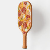 Benutzerdefiniertes Monogramm PIZZA Pickleball Schläger (Links)