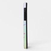 Benutzerdefiniertes Monogramm Seestern Pastell Case-Mate iPhone Hülle (Hinten/Links)