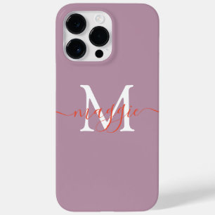 Benutzerdefiniertes Monogramm-Telefongehäuse - Per Case-Mate iPhone 14 Pro Max Hülle