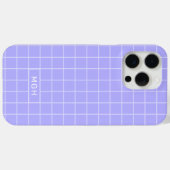 Benutzerdefiniertes Monogramm- und Farbgeometrie-M Case-Mate iPhone Hülle (Rückseite (Horizontal))