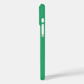 Benutzerdefiniertes Monogramm und Farbrad Case-Mate iPhone Hülle (Rückseite / Links)