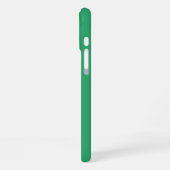 Benutzerdefiniertes Monogramm und Farbrad iPhone Hülle (Linke Seite)