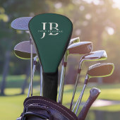 Benutzerdefiniertes Monogramm und Name Classic Gre Golf Headcover